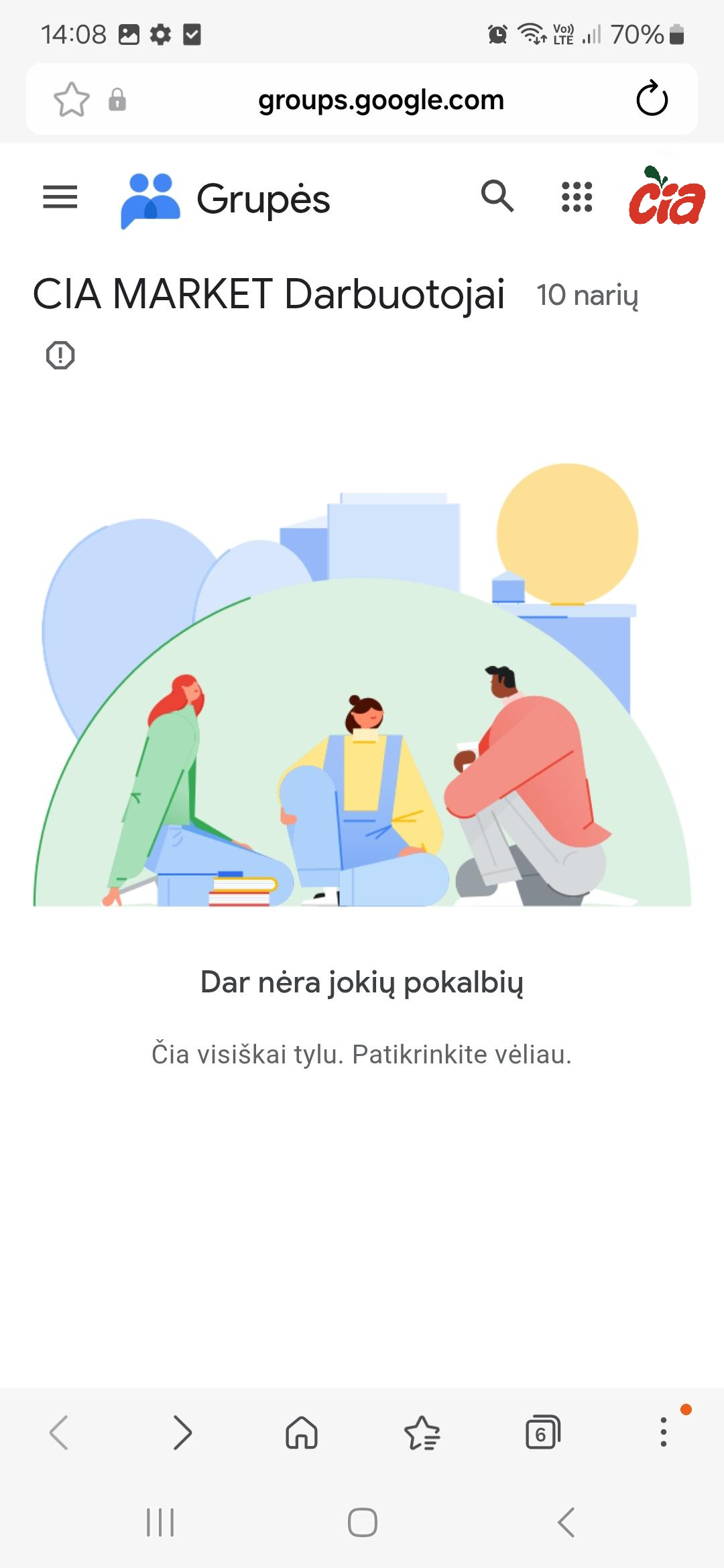 CIA MARKET programeles instrukcijos paveikslelis